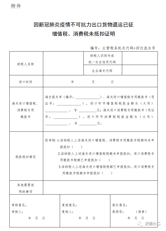 退运货物